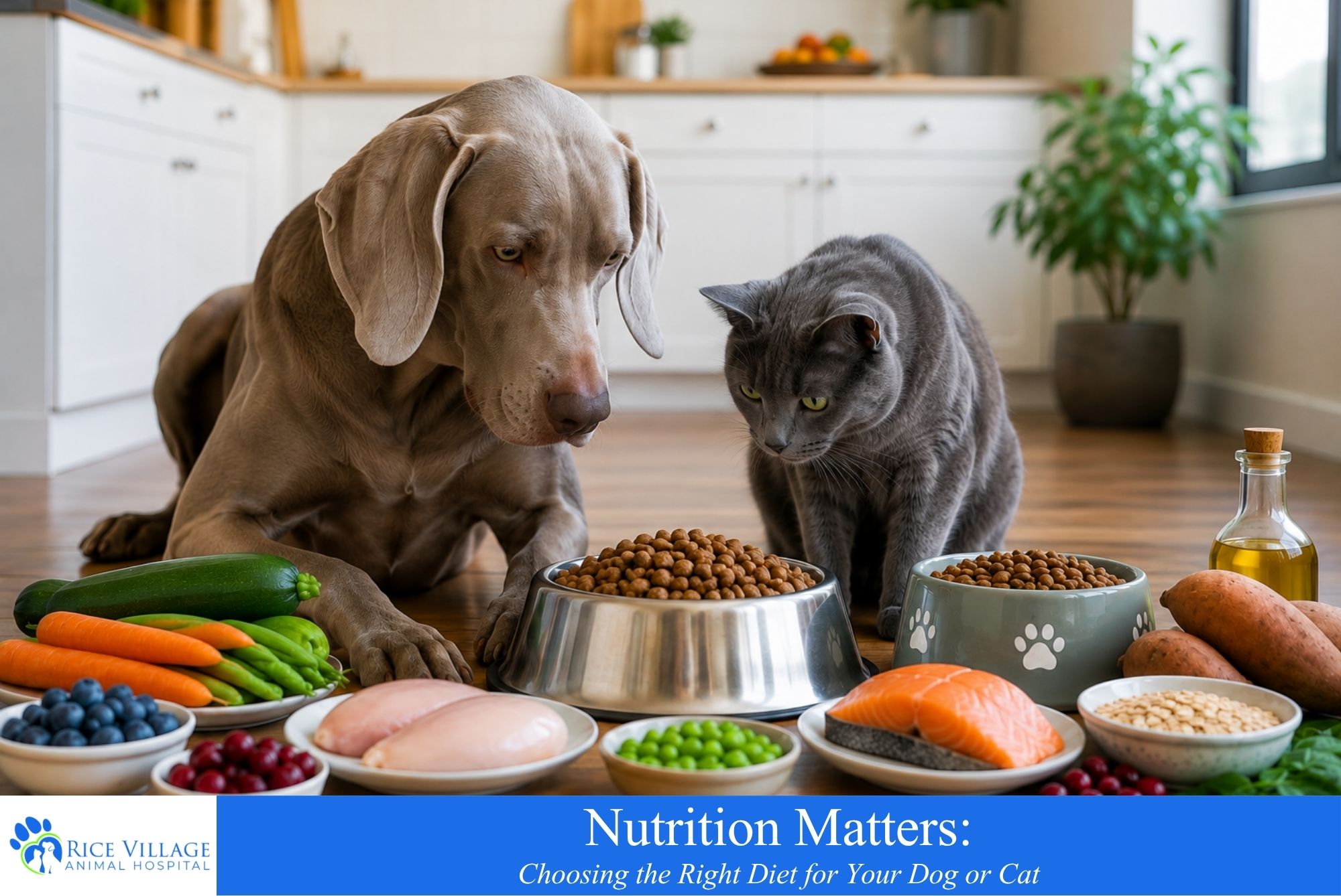 Nutrition Matters: Choosing the Right Diet for Your Dog or Cat
